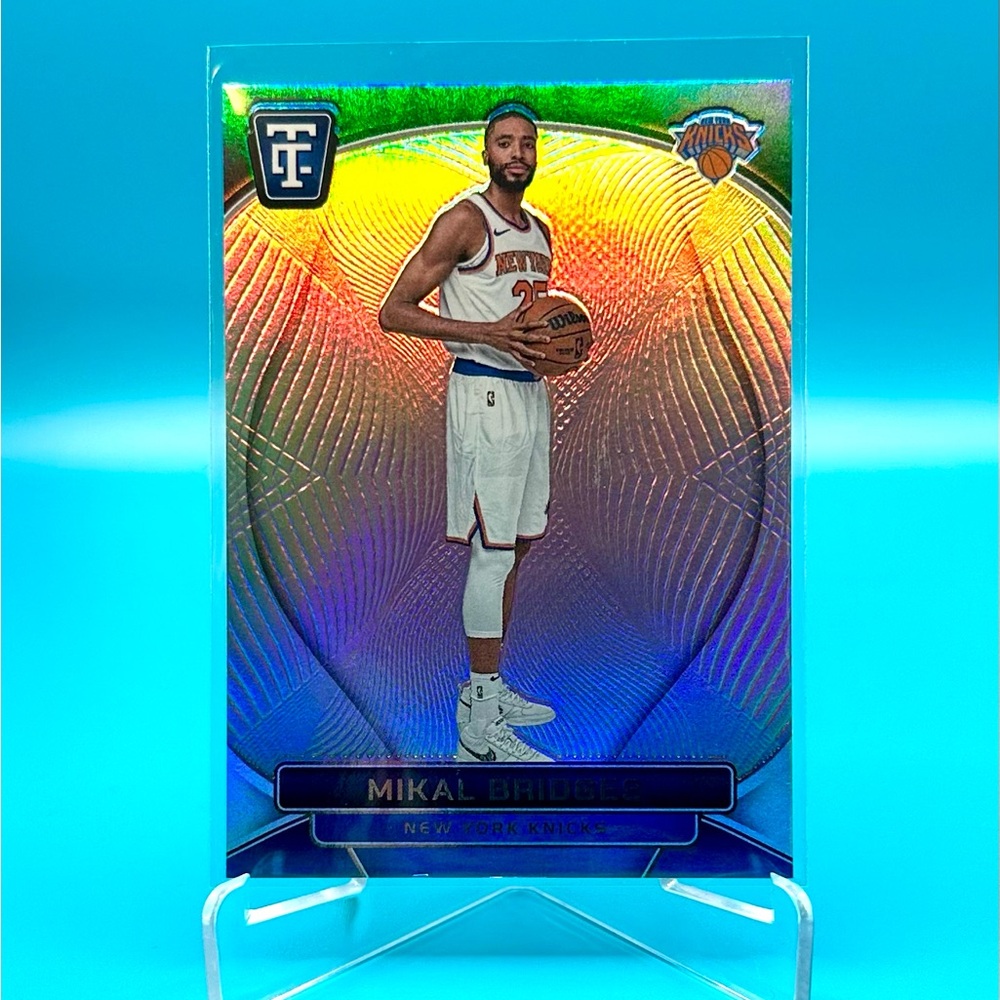 2024-25 Totally Certified🔥Mikal Bridges🔥Silver Mirror #4 New York Knicks